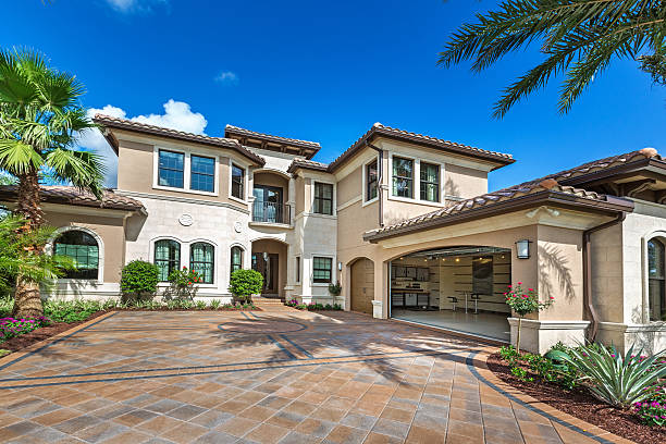Permeable Paver Driveway in Coushatta, LA